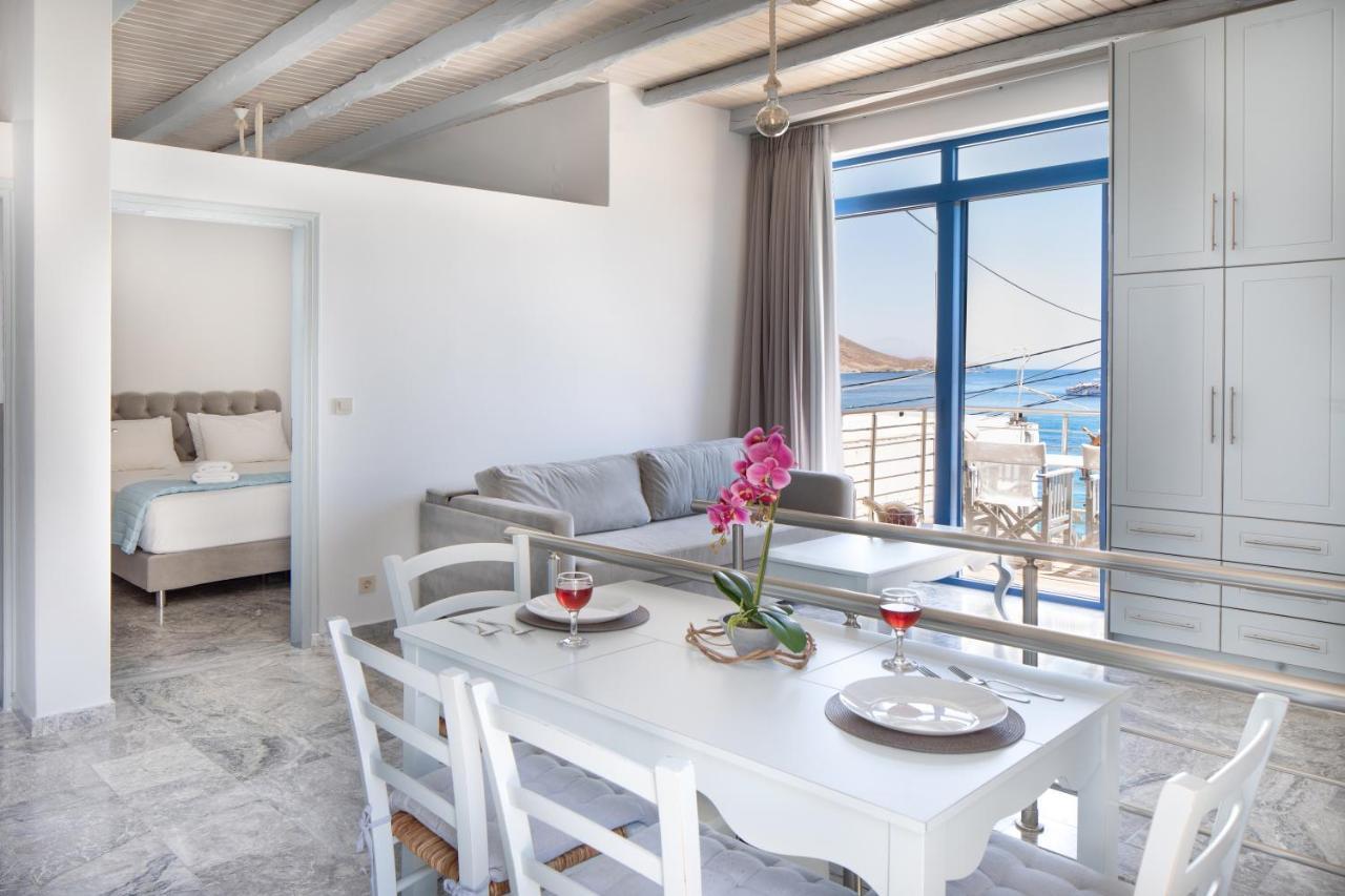 Plori - Molos Apartments Loutro Dış mekan fotoğraf